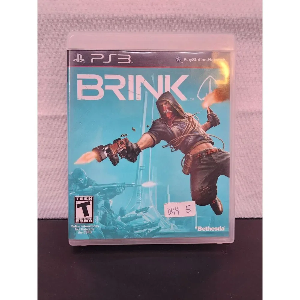 Brink PS3 Playstation 3 - Complete No Scratches
